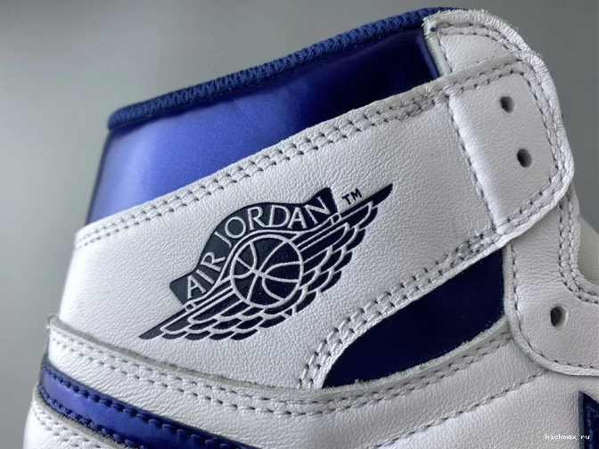 Cheap MAX Jordan Metallic Retro 1 Navy Air 555088-106 (2016) 0808